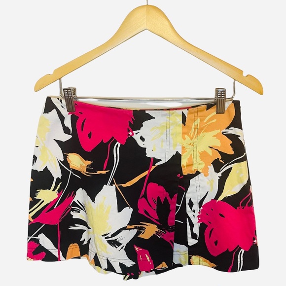CACHE - Vintage Bright Floral Skort. - Picture 3 of 11